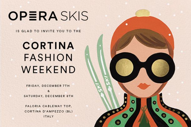 operaskis cortina fashion week demo test skis