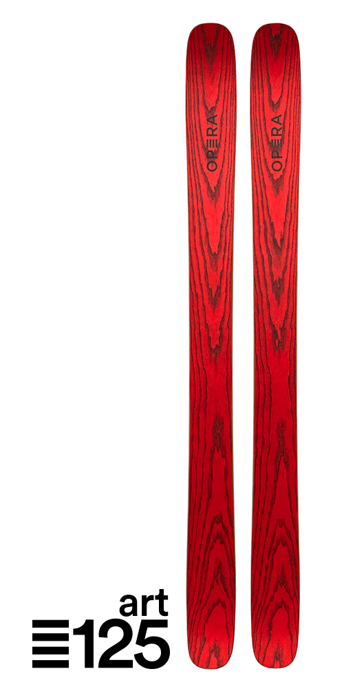 Sci Powder rosso | Art 125 | OPERA Skis