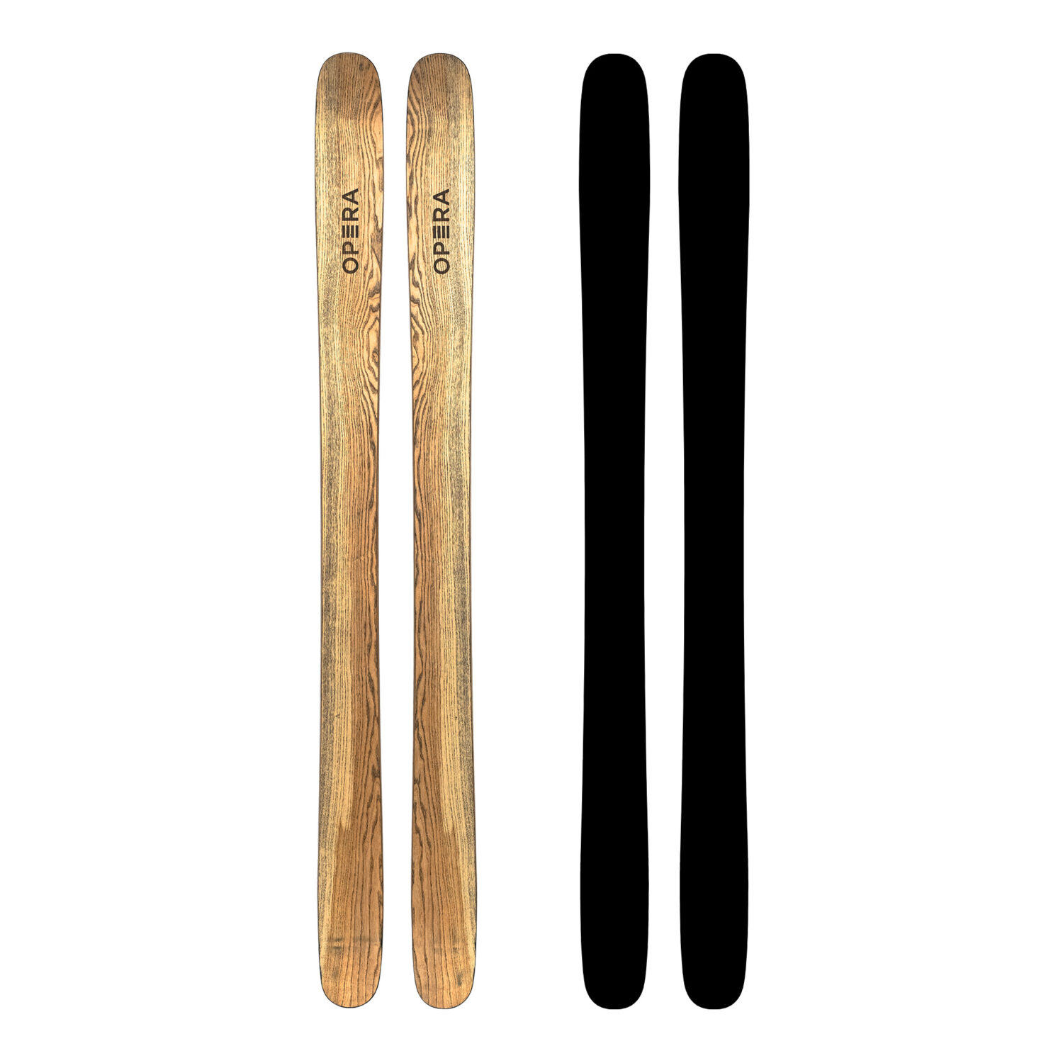 Sci Powder freestyle in legno naturale | Art 111 | OPERA Skis