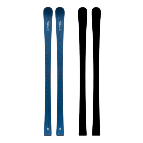 All-round skis in blue wood | art 77 | Operaskis