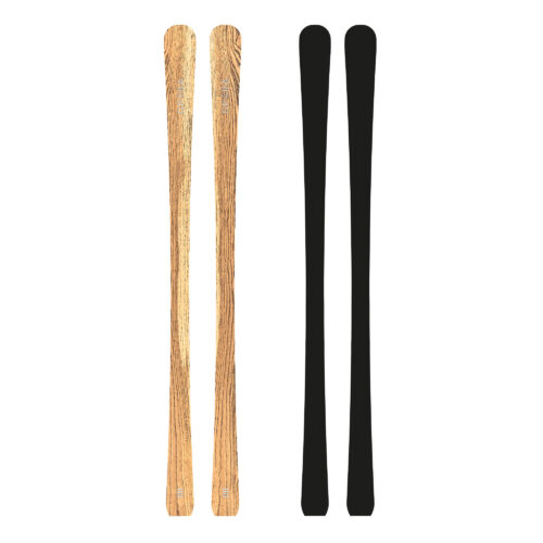 High performing long turning radius skis